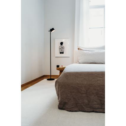 Osram - Lampă de podea tactilă LED reglabilă DECOR KYOTO LED/12W/230V CRI 90, neagră
