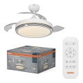 Osram - Lampă de tavan LED dimabilă cu ventilator LEVECHE LED/36W/230V 3000/4000/6500K + telecomandă