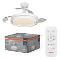 Osram - Lampă de tavan LED dimabilă cu ventilator PONIENTE LED/36W/230V 3000/4000/6500K + telecomandă