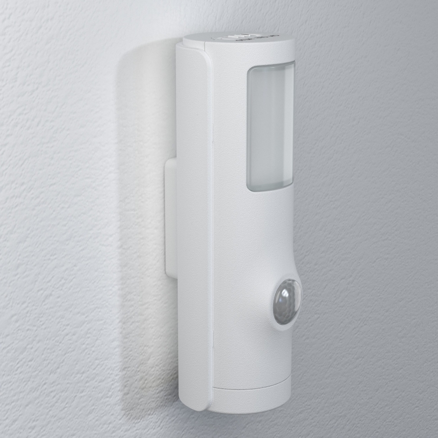 Osram - Lampă LED de orientare NIGHTLUX cu senzor de mișcare și de crepuscul LED/0,35W/3xAAA IP54 albă