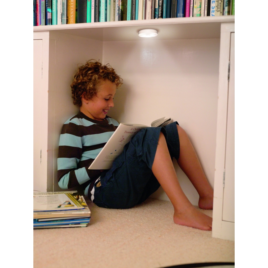 Osram - Lampă de veghe LED reglabilă DOT-IT LED/0,45W/5V 500 mAh alb