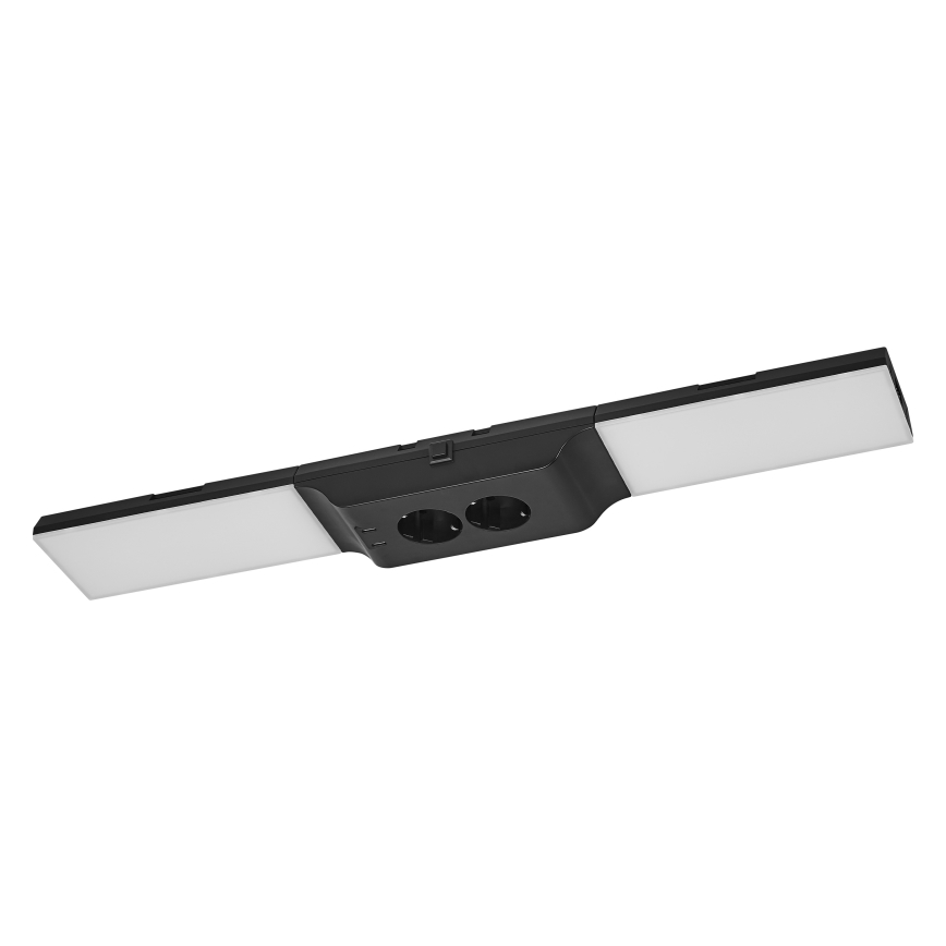 Osram - Lampă LED dimabilă pentru montaj sub dulap, cu prize UNDERCABINET LED/10W/230V 3000K 54,8 cm neagră