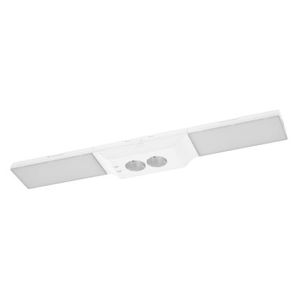 Osram - Lampă LED reglabilă pentru montaj sub dulap cu prize integrate UNDERCABINET LED/10W/230V 3000K 54,8 cm albă
