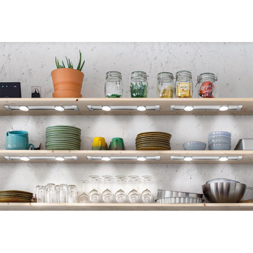 Osram - Lampă LED sub dulap reglabilă cu senzor de mișcare LINEAR MAGNET LED/7W/230V 4000K 40 cm alb