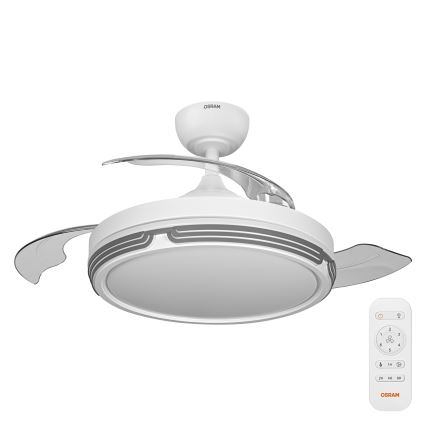 Osram - Lampă de tavan LED dimabilă cu ventilator LEVECHE LED/36W/230V 3000/4000/6500K + telecomandă