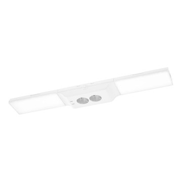 Osram - Lampă LED reglabilă pentru montaj sub dulap cu prize integrate UNDERCABINET LED/10W/230V 3000K 54,8 cm albă