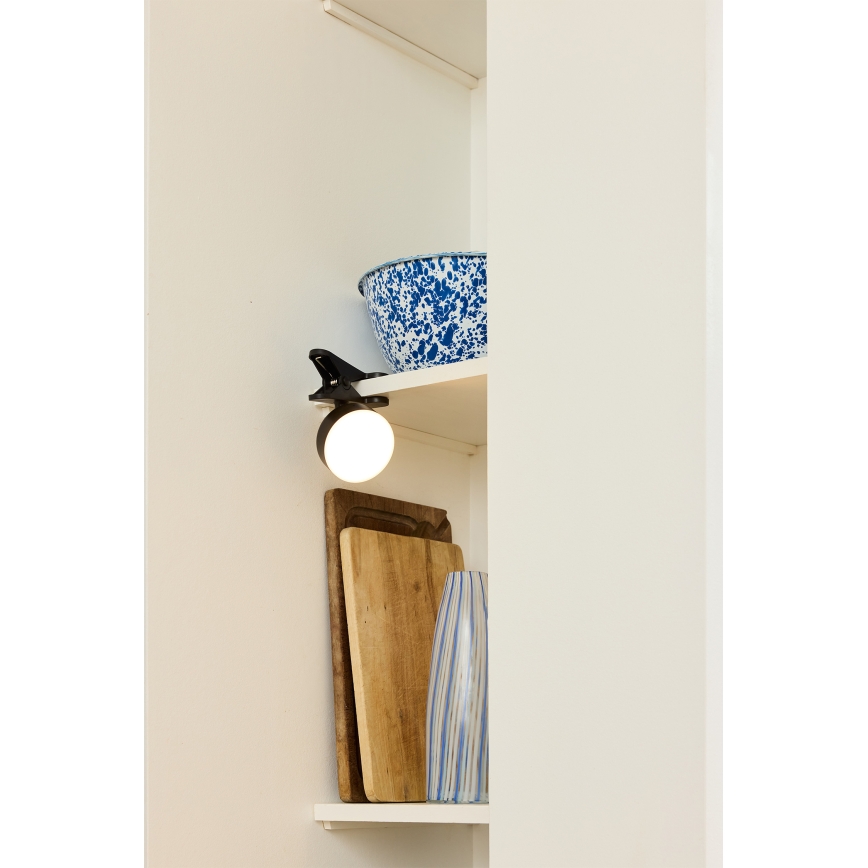 Osram - Lampă LED reîncărcabilă de birou, reglabilă 3‑în‑1 DECOR HELPER LED/1,8W/5V negru