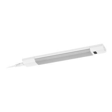 Osram - Lampă LED RGBW sub dulap dimmabilă, cu senzor de mișcare LINEAR EDGE LED/4W/230V, 30 cm, albă + telecomandă