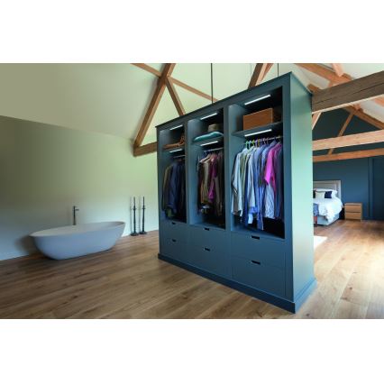 Osram - Lampă LED sub mobilier cu senzor de mișcare și de crepuscul MOBILE LED/1W/5V 500 mAh 20 cm albă