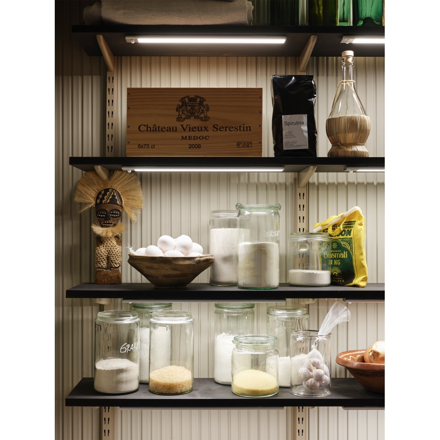 Osram - Lampă LED sub dulap cu senzor de mișcare și de amurg LINEAR LED/3,2W/3,7V 500 mAh 3000/4000/6500K 40 cm gri