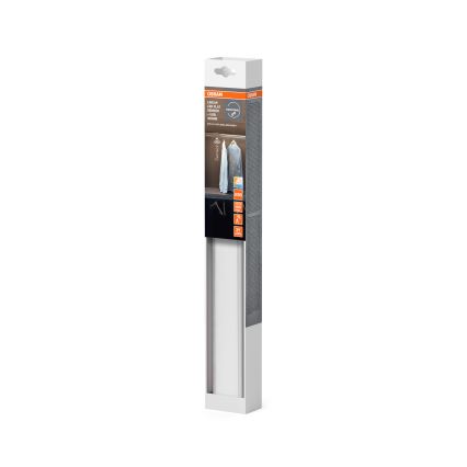 Osram - Lampă LED sub dulap cu senzor de mișcare și de amurg LINEAR LED/3,2W/3,7V 500 mAh 3000/4000/6500K 40 cm gri