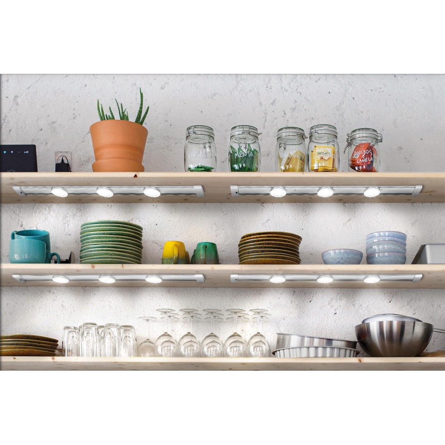 Osram - Lampă LED dimabilă pentru montaj sub dulap cu senzor de mișcare LINEAR MAGNET, 9,5W/230V, 4000K, 60 cm, alb