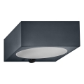 Osram - Lampă solară de perete LED dimabilă cu senzor ENDURA STYLE LED/10,7W/4,2V 2000 mAh IP65 antracit