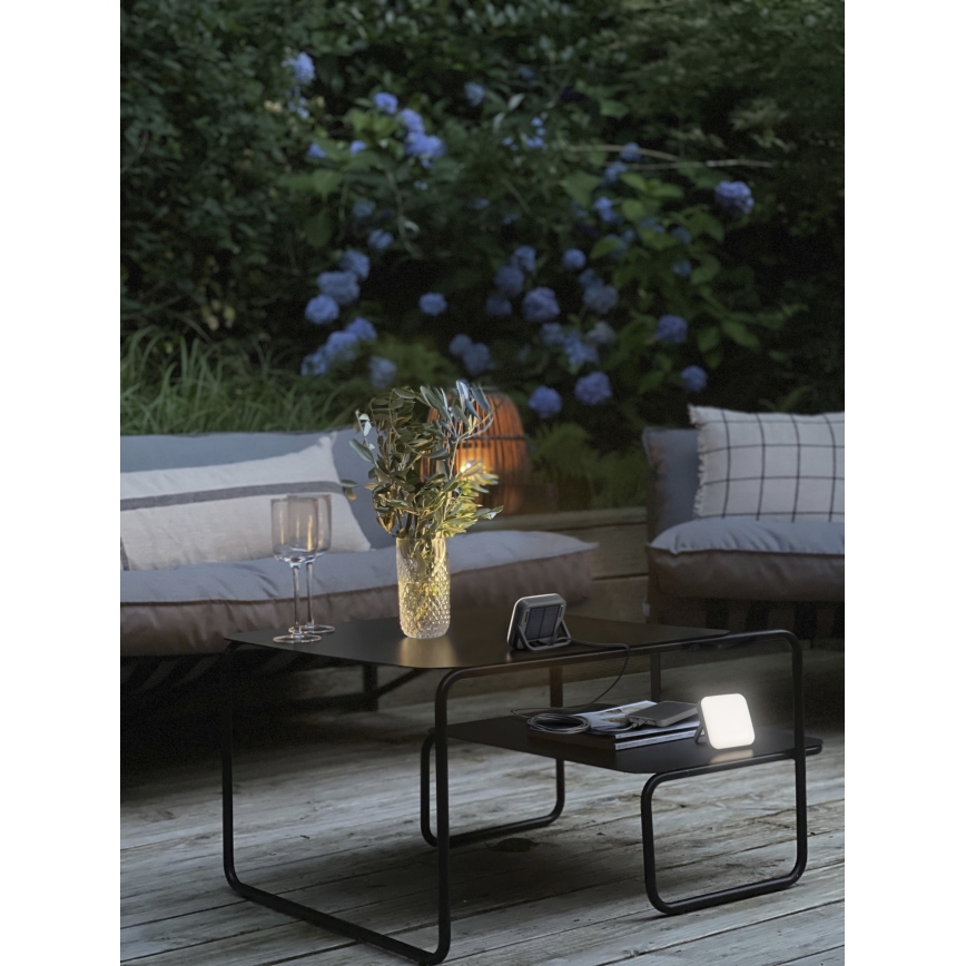 Osram - Lampă solară portabilă LED NIGHTLUX, 2W/5V, IP54, gri