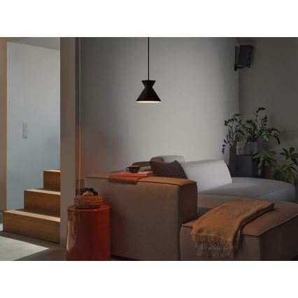 Osram - Lampă suspendată cu cablu DECOR WAIST 1xE27/40W/230V, neagră