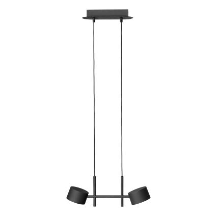 Osram - Lustră LED dimabilă suspendată pe cablu DECOR KYOTO, 2 x 10W, 230V, CRI 90, neagră