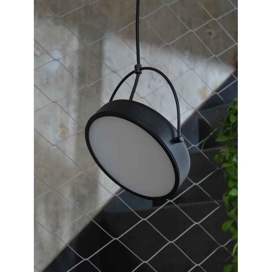 Osram - Lampă suspendată LED pe cablu DECOR PUCK LED/12W/230V CRI 90 neagră