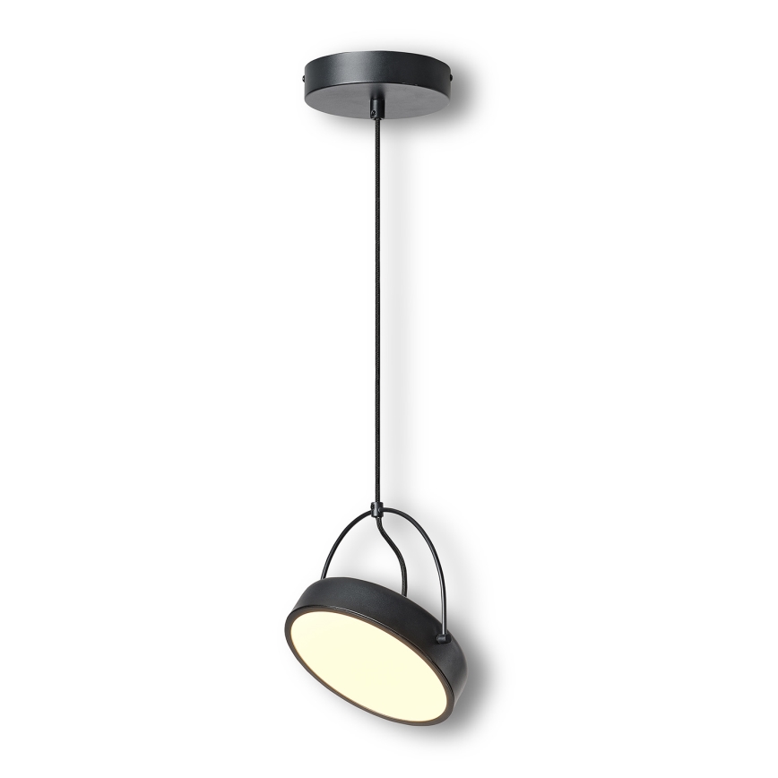 Osram - Lampă suspendată LED pe cablu DECOR PUCK LED/12W/230V CRI 90 neagră