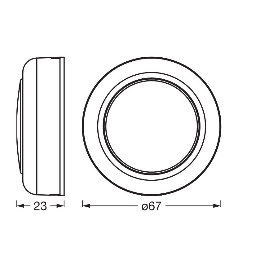 Osram - Lampă de veghe LED RGBW tactilă, reglabilă SMART+ DOT-IT LED/0,5W/3,7V 300 mAh
