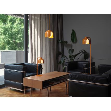 Osram - Lampadar DECOR COROLLE 1xE27/15W/230V, portocaliu
