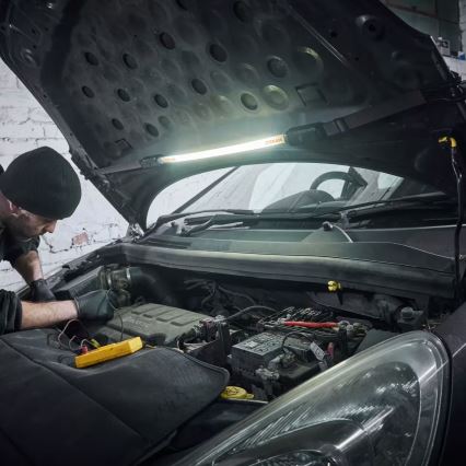 Osram - Lanternă de inspecție LED reglabilă pentru auto LEDINSPECT INSPECTION LIGHT LED/10W/3,7V 2200 mAh