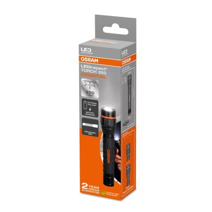 Osram - LEDINSPECT TORCH 350 ESSENTIAL, lanternă LED reglabilă, 4W, 2xAAA, IP44