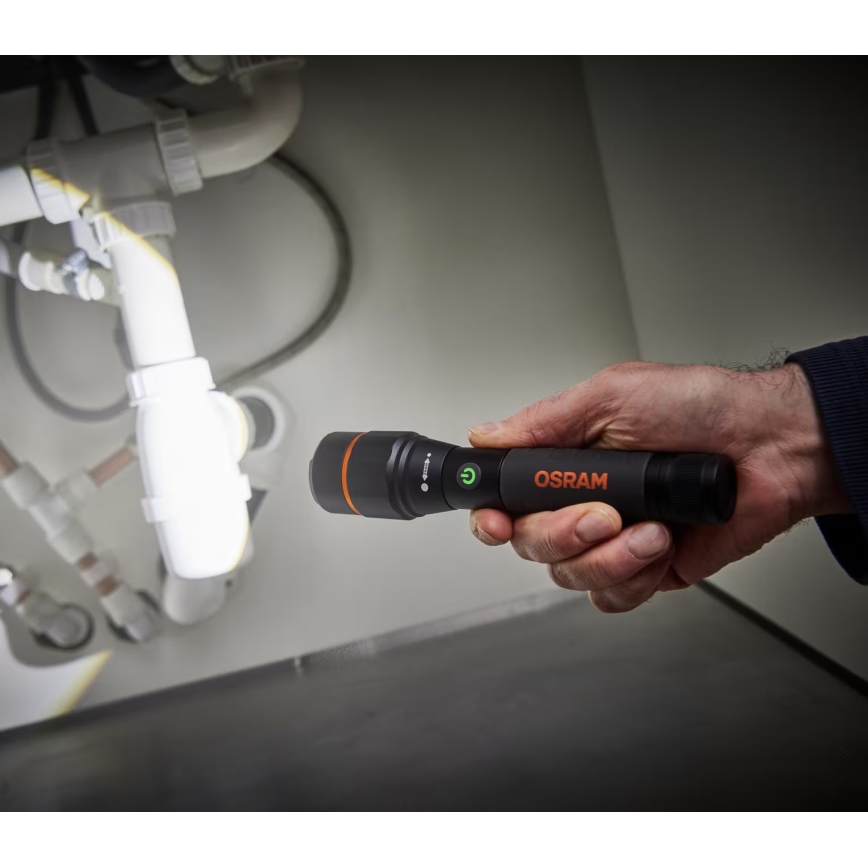 Osram - Lanternă LED reîncărcabilă cu intensitate reglabilă LEDINSPECT PRO TORCH 500 LED/6W/3,7V 2200 mAh IP44