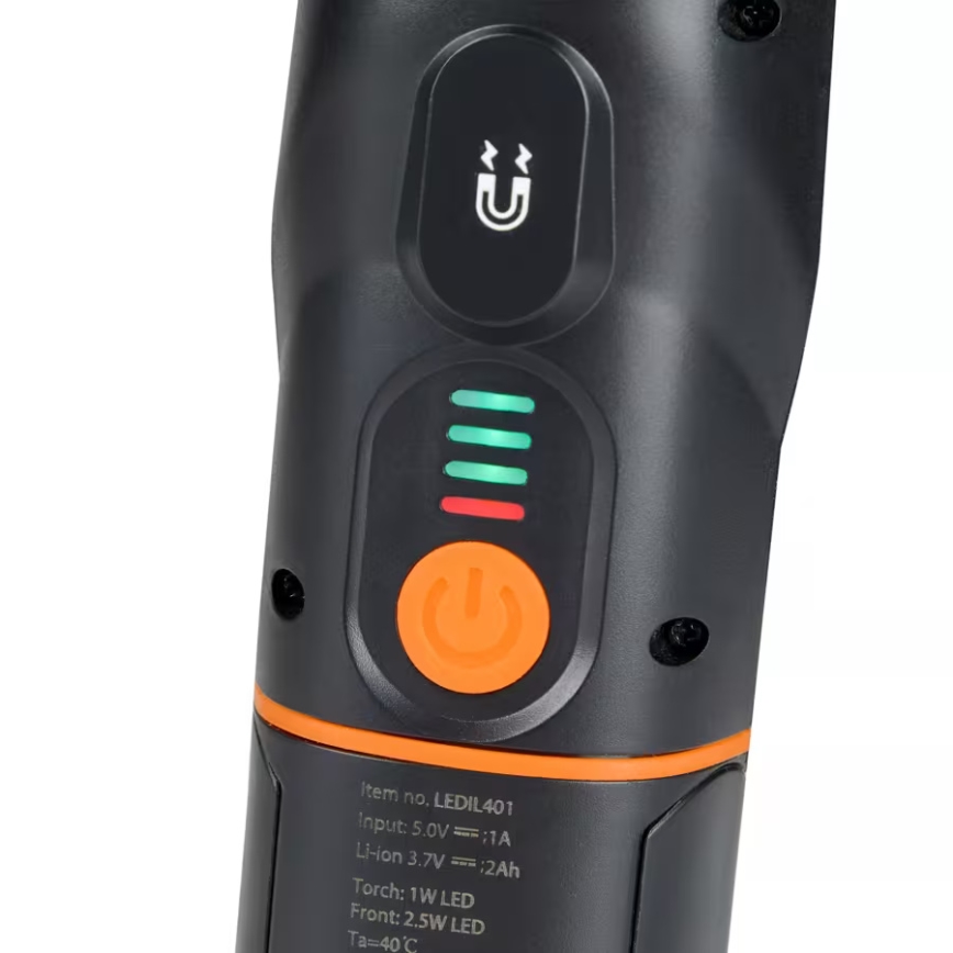 Osram - Lanternă LED reîncărcabilă LEDINSPECT MINI250, reglabilă, 7W/3,7V, IP65, 2000 mAh