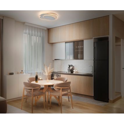 Osram - Plafonieră LED dimabilă ORBIS LAYERS LED/50W/230V 2600-6000K 36x49 cm albă + telecomandă