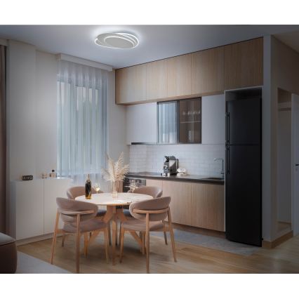 Osram - Plafonieră LED dimabilă ORBIS LAYERS LED/50W/230V 2600-6000K 36x49 cm albă + telecomandă