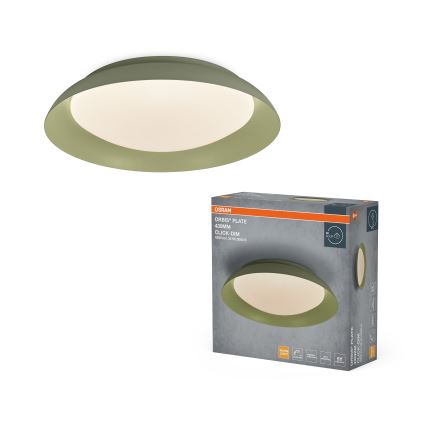 Osram - Plafonieră LED dimabilă PLATE LED/35W/230V Ø 43 cm verde