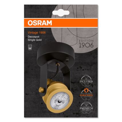 Osram - LED Lampă spot SINGLE 1xGU10/6,1W/230V autiu