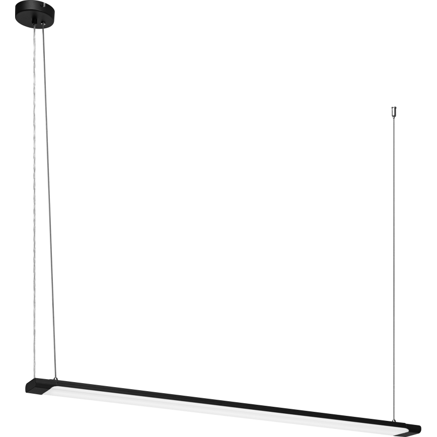 Osram - Lampă LED suspendată reglabilă pe cablu OFFICE LINE LED/40W/230V 4000K 120 cm neagră