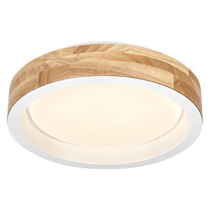Osram - Plafonier LED reglabil MARIANO LED/16W/230V Ø 31 cm stejar/alb