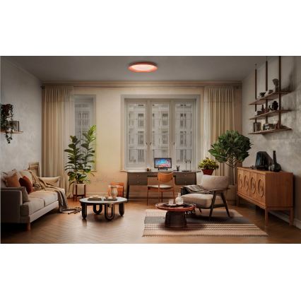 Osram - LED Plafonieră reglabilă PLATE LED/35W/230V Ø 43 cm roz