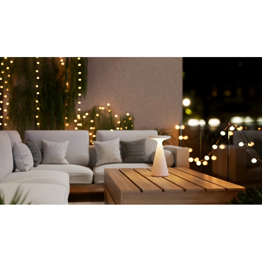 Osram - Lampă de masă pentru exterior SMART+ TWIST, LED RGB reglabilă prin atingere, reîncărcabilă, LED/1,35W/3,7V 1800 mAh IP44