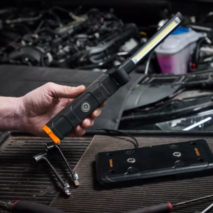 Osram - LEDINSPECT WIRE-FREE SLIM 600, lanternă LED reîncărcabilă cu intensitate reglabilă, 5W/3,7V IP54 2600 mAh