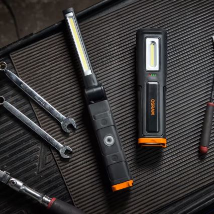 Osram - LEDINSPECT WIRE-FREE SLIM 600, lanternă LED reîncărcabilă cu intensitate reglabilă, 5W/3,7V IP54 2600 mAh