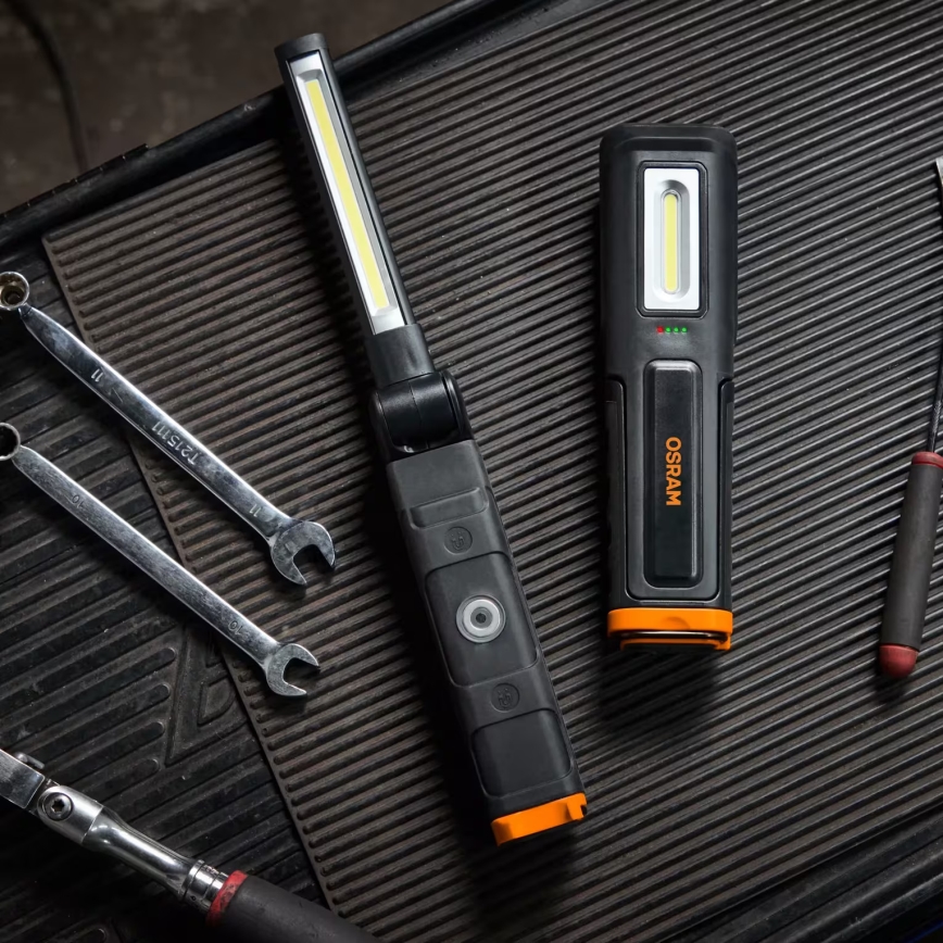 Osram - LEDINSPECT WIRE-FREE SLIM 600, lanternă LED reîncărcabilă cu intensitate reglabilă, 5W/3,7V IP54 2600 mAh