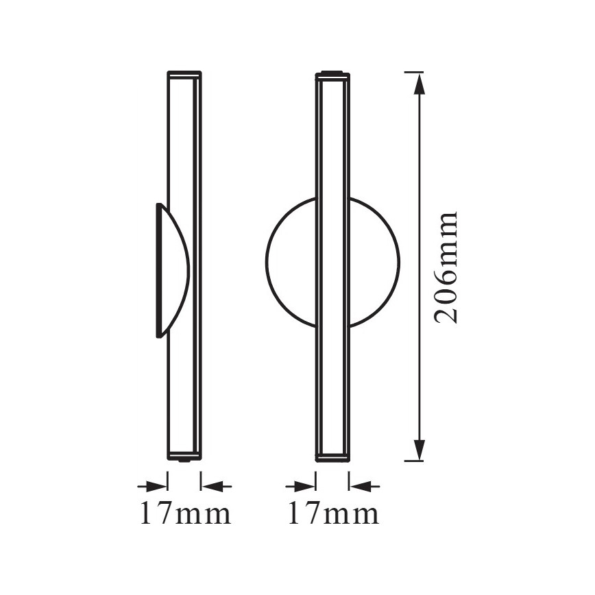 Osram - LEDSTIXX: lampă de veghe LED reîncărcabilă dimmabilă, LED/2W/5V, CRI 90, IP44, albă