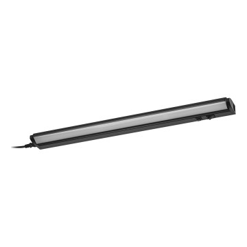 Osram LINEAR TURN LED - Lampă LED dimmabilă pentru montaj sub dulap, 10W, 230V, 3000/4000/6500K, 55 cm, neagră