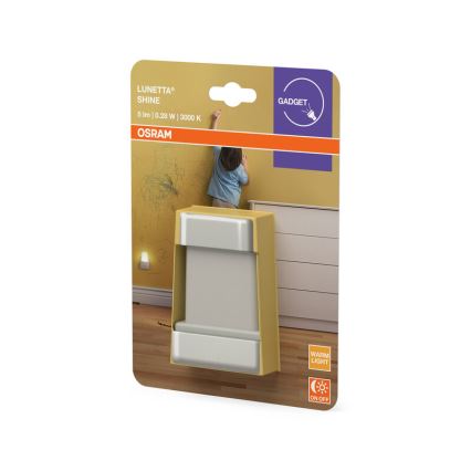 Osram - Lumină de veghe LED cu senzor LUNETTA LED/0,28W/230V 3000K