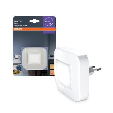 Osram LUNETTA - Lampă de veghe LED cu senzor de amurg, 0,2W/230V