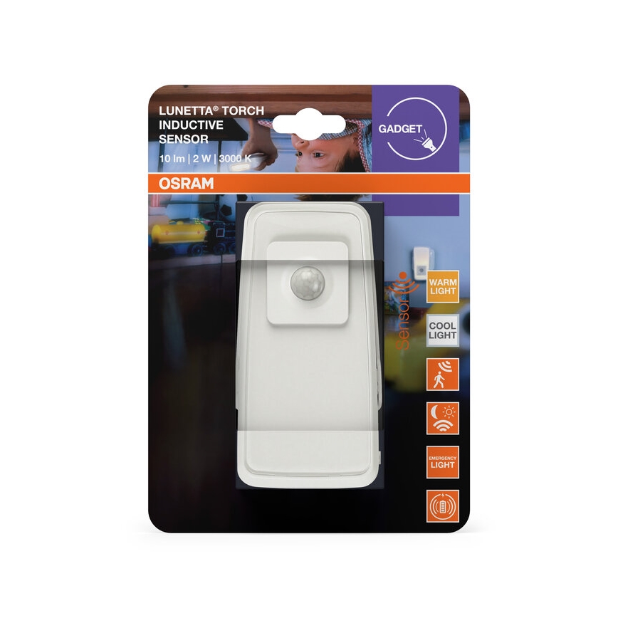 Osram LUNETTA LED/2W/230V - lampă de veghe LED pentru priză, cu senzor