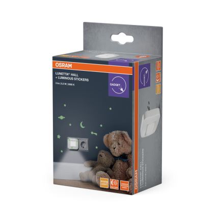 Osram LUNETTA - lumină de veghe LED cu senzor de amurg, 0,2W/230V
