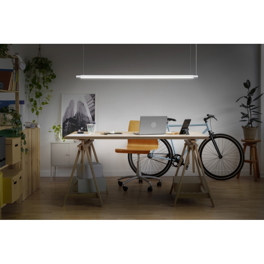 Osram - Lampă suspendată LED reglabilă pe cablu OFFICE LINE LED/40W/230V 4000K 120 cm albă