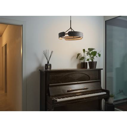 Osram - Lustră LED pe cablu DECOR CURVE LED/33W/230V gri