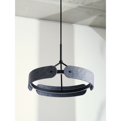 Osram - Lustră LED pe cablu DECOR CURVE LED/33W/230V gri