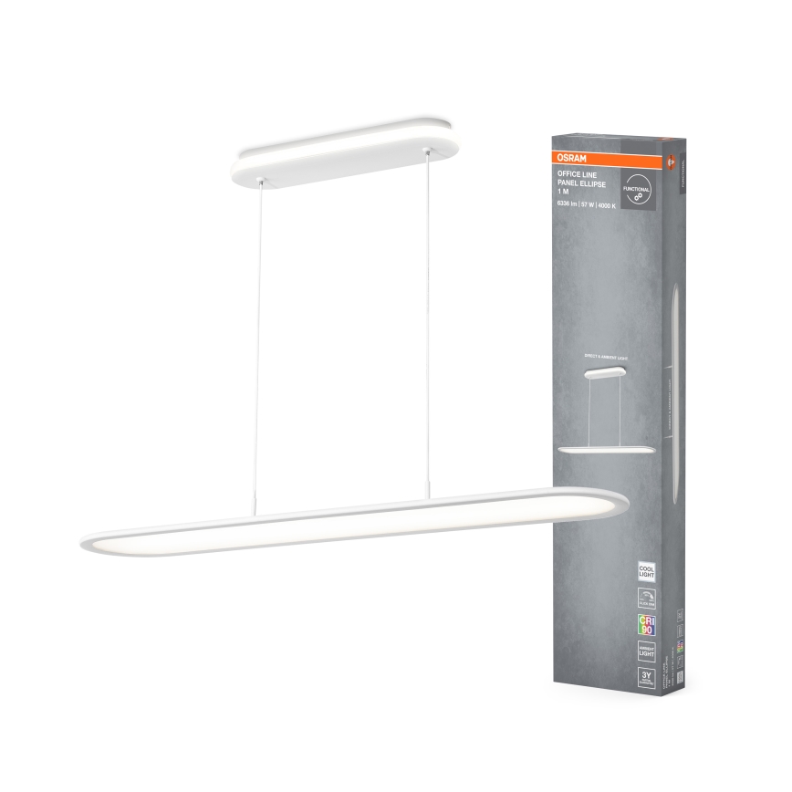 Osram - Lampă suspendată LED dimmabilă pe cablu OFFICE LINE LED/57W/230V 4000K 100 cm CRI 90 albă
