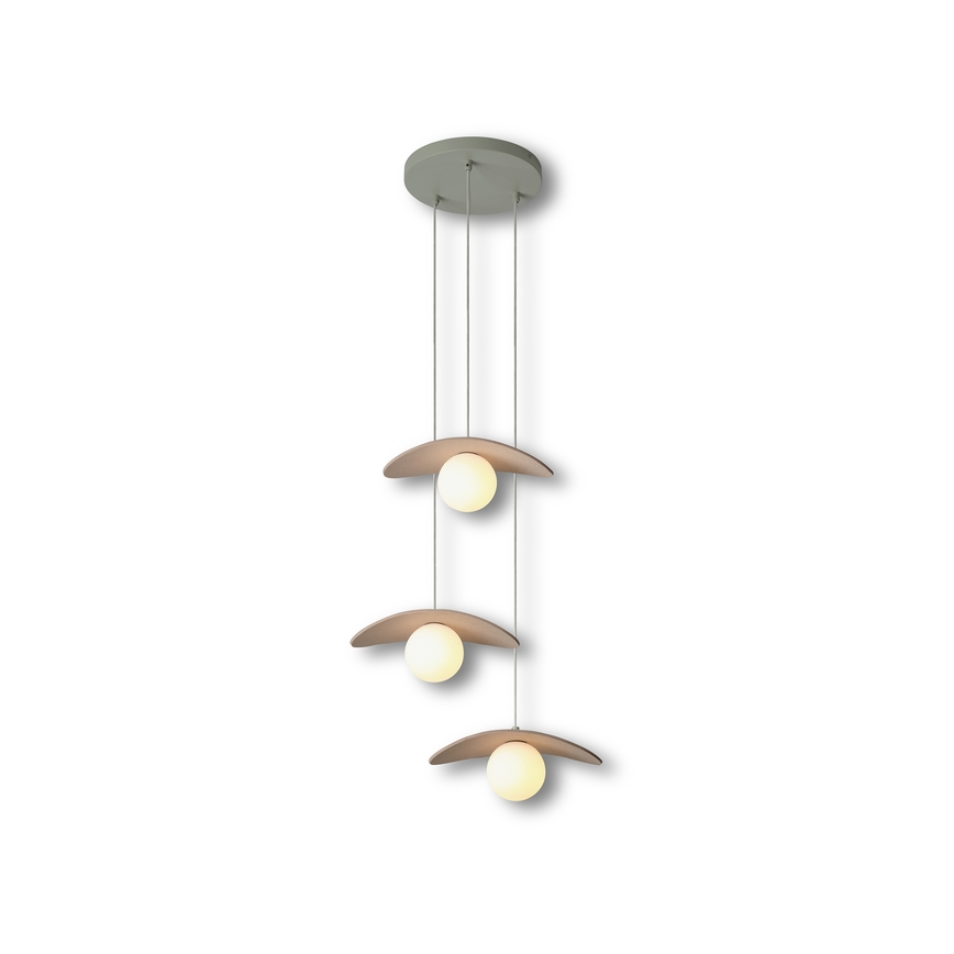 Osram - Lustră suspendată pe cablu DECOR PEARL, 3x G9/5W/230V, bej